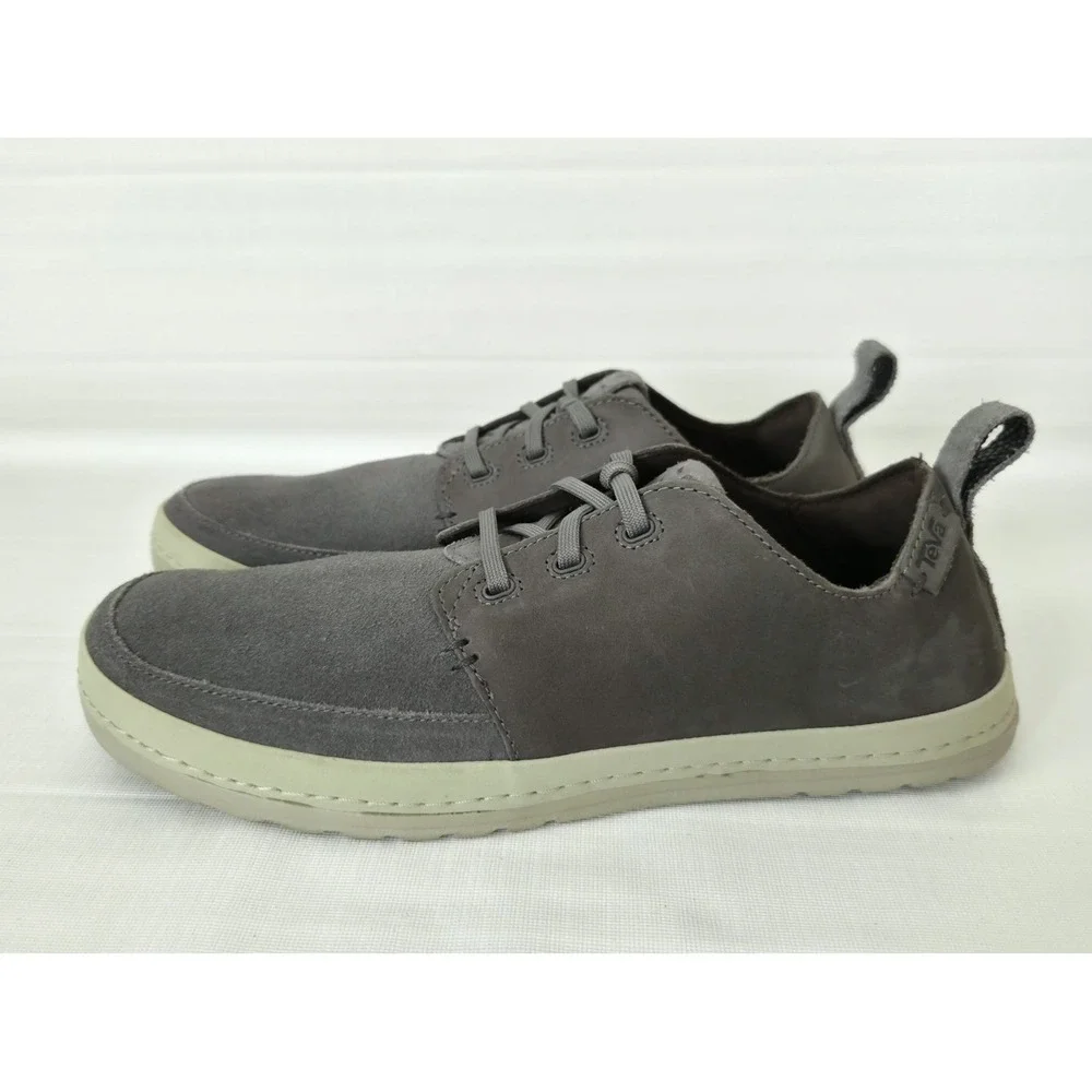Teva Canyon Life Gray Suede Leather‎ Shoes Men's Size 8 Style 1111766